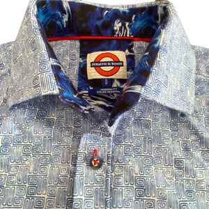 𝅺MEN'S Jermyn & Bond size s long sleeve button down long sleeve shirt